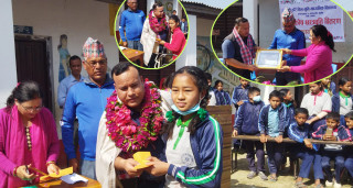 मनकारी वडाअध्यक्ष : ५ वर्ष कार्यकालको सम्पूर्ण सेवा सुविधा विद्यालयलाई