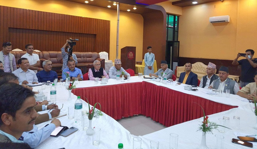 शेखर समूहको चियापान कार्यक्रममा के हुँदैछ छलफल  ?