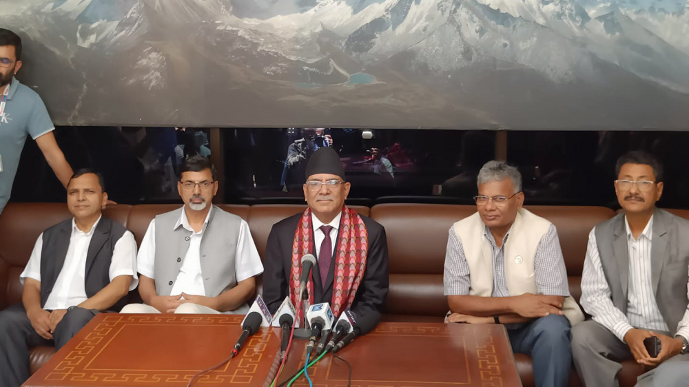 भारत भ्रमणमा सीमा समस्या समाधानका एजेण्डा उठाउँछु: प्रचण्ड