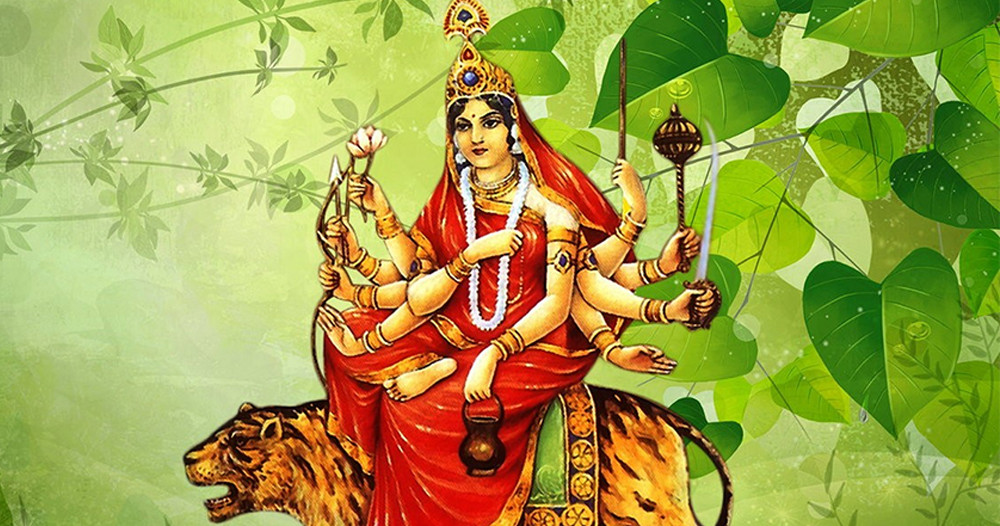 चन्द्रघण्टा देवीको पूजा गरिँदै
