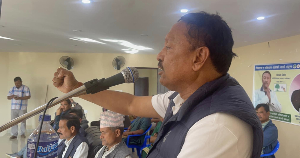 दीपक गिरीले भने– दाङको विकास गर्न कांग्रेसका उम्मेद्‌वारको जित आवश्यक छ