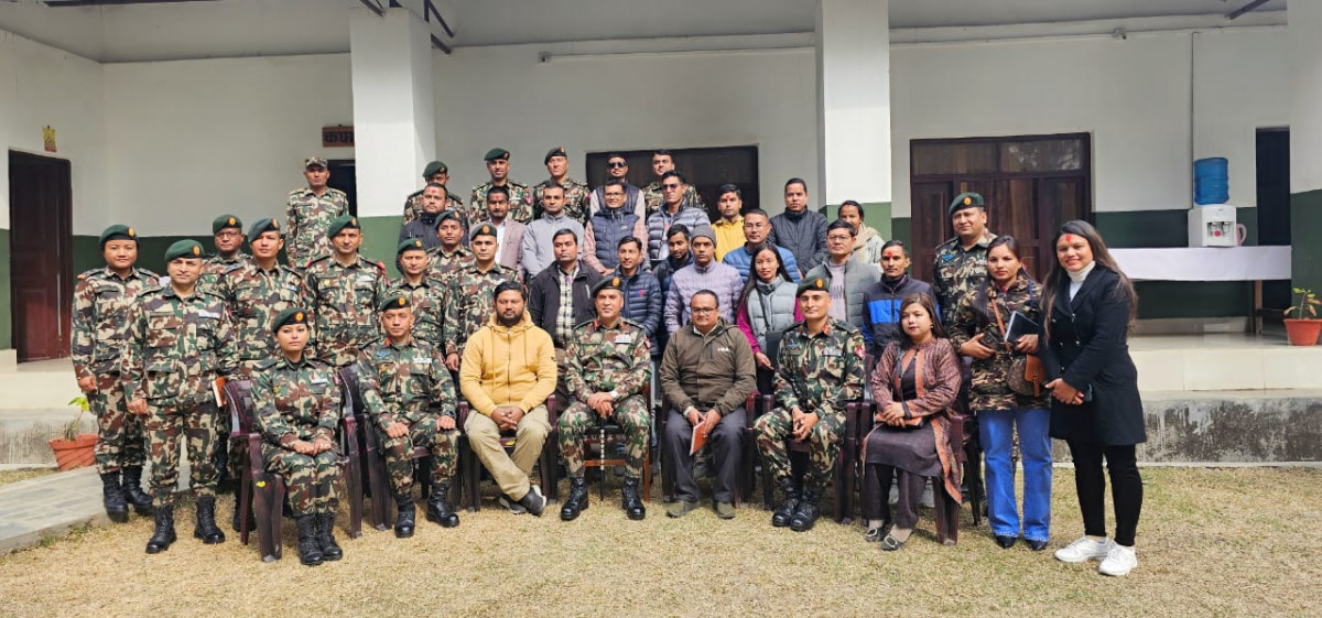 राष्ट्रिय एकताका लागि ‘रन फर युनिटी’ आयोजना गर्दै सेना