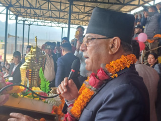 भ्रष्टाचारविरुद्धको अभियान निरन्तर अघि बढ्छ : प्रचण्ड