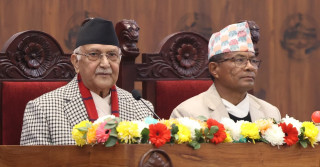 लुम्बिनीबाट ओलीले हानेको प्रतिरक्षा ‘तोप’