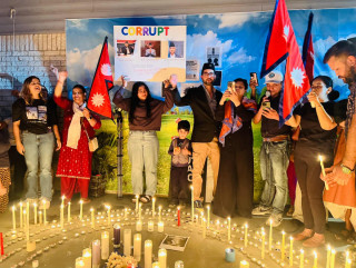 अस्टिनमा जेन-जीका दिवंगत युवाको आत्माको चिर शान्तिका लागि दिप प्रज्वलन