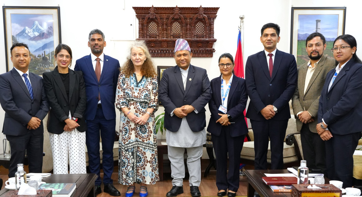 परराष्ट्रमन्त्री खनालसँग राष्ट्रसंघीय आवासीय संयोजकको शिष्टाचार भेटवार्ता